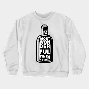 Most Wonderful Time for a Beer Crewneck Sweatshirt